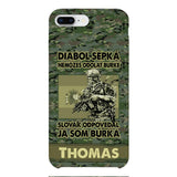 Personalized Spanish Soldier/Veterans Phone Case Printed 22MAR-QH31