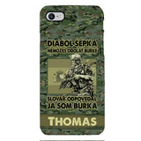 Personalized Spanish Soldier/Veterans Phone Case Printed 22MAR-QH31