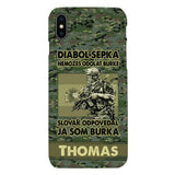 Personalized Spanish Soldier/Veterans Phone Case Printed 22MAR-QH31