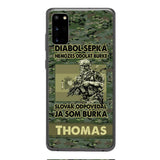 Personalized Spanish Soldier/Veterans Phone Case Printed 22MAR-QH31