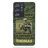 Personalized Spanish Soldier/Veterans Phone Case Printed 22MAR-QH31