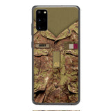 Personalized Italian Soldier/Veterans Phone Case Printed 22MAR-HQ31