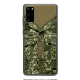 Personalized Danish Soldier/Veterans Phone Case Printed 22MAR-HQ31