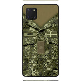 Personalized Danish Soldier/Veterans Phone Case Printed 22MAR-HQ31