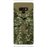 Personalized Danish Soldier/Veterans Phone Case Printed 22MAR-HQ31