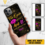 Personalized Birthday's Girl Phone Case Printed V3Q 0104