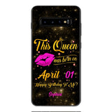 Personalized Birthday's Girl Phone Case Printed V3Q 0104