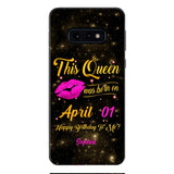 Personalized Birthday's Girl Phone Case Printed V3Q 0104