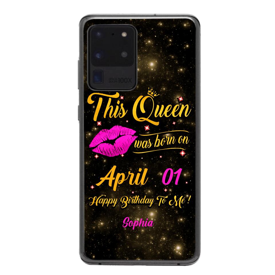 Personalized Birthday's Girl Phone Case Printed V3Q 0104
