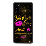 Personalized Birthday's Girl Phone Case Printed V3Q 0104