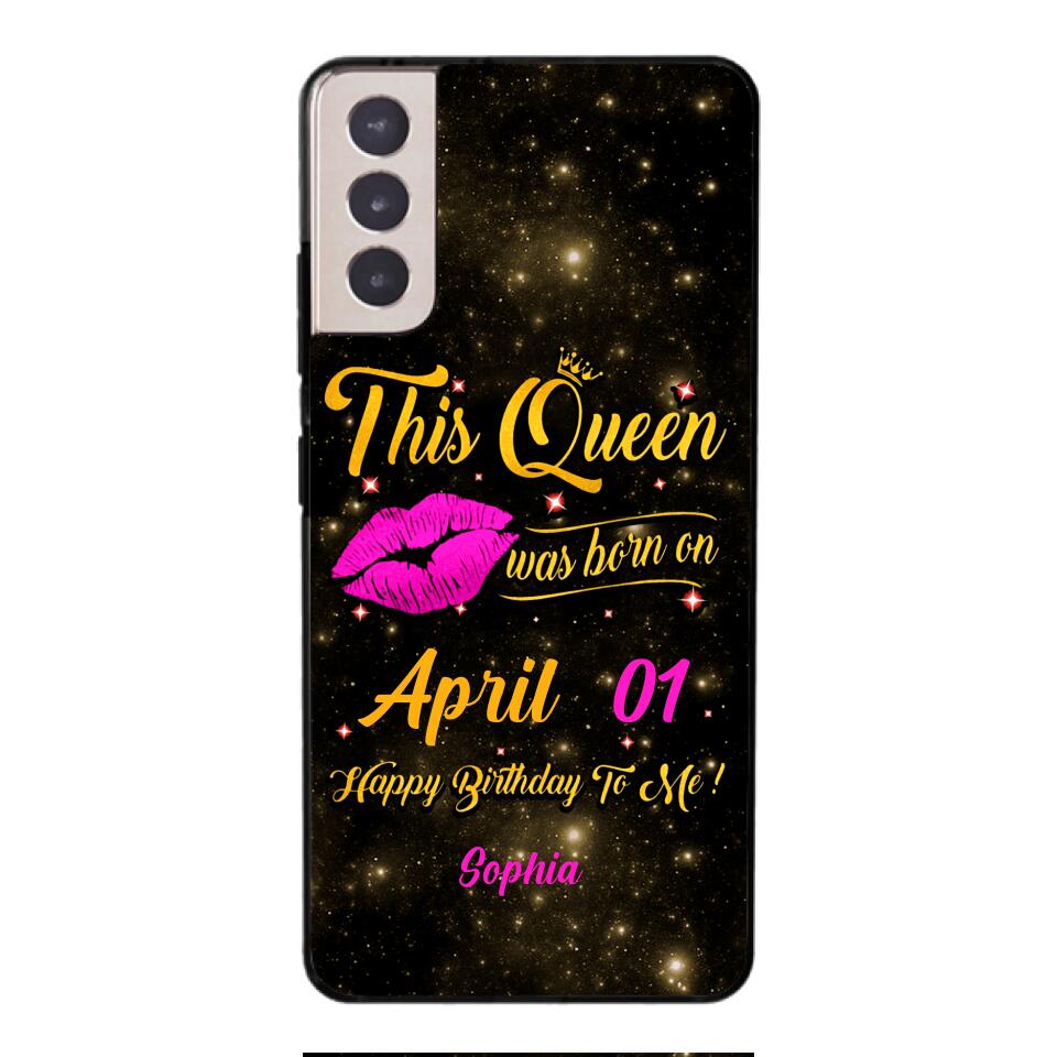 Personalized Birthday's Girl Phone Case Printed V3Q 0104