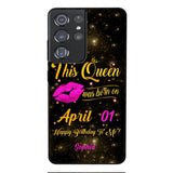 Personalized Birthday's Girl Phone Case Printed V3Q 0104