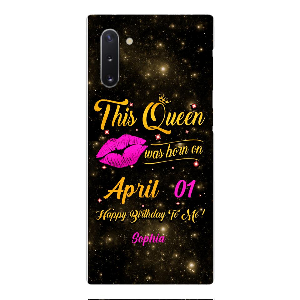 Personalized Birthday's Girl Phone Case Printed V3Q 0104