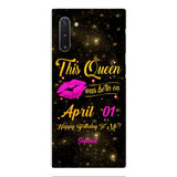 Personalized Birthday's Girl Phone Case Printed V3Q 0104