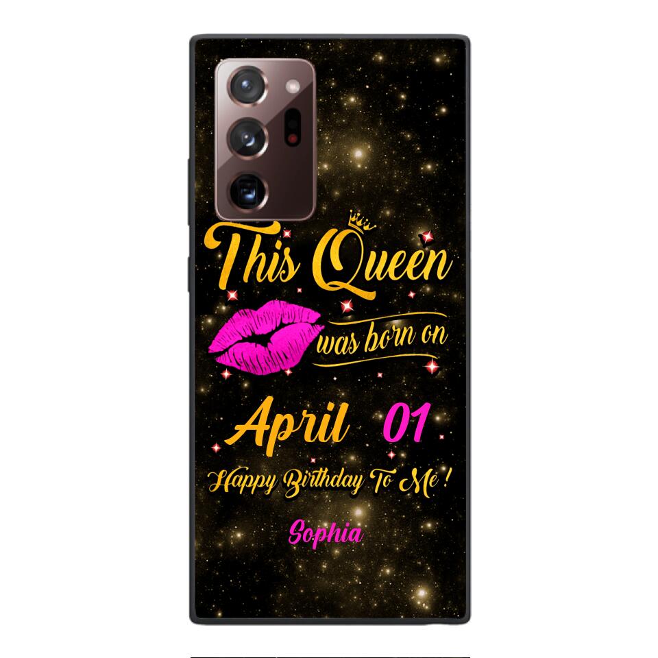 Personalized Birthday's Girl Phone Case Printed V3Q 0104