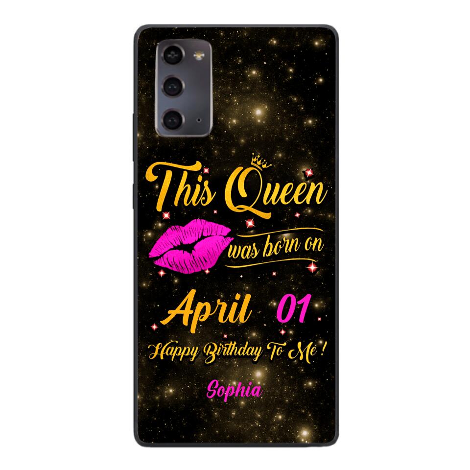 Personalized Birthday's Girl Phone Case Printed V3Q 0104