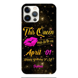 Personalized Birthday's Girl Phone Case Printed V3Q 0104