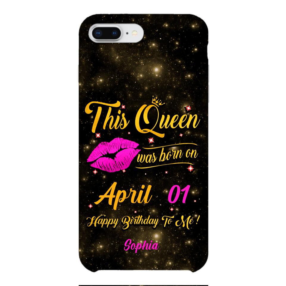 Personalized Birthday's Girl Phone Case Printed V3Q 0104