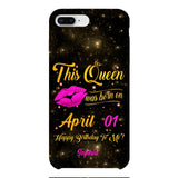 Personalized Birthday's Girl Phone Case Printed V3Q 0104