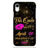 Personalized Birthday's Girl Phone Case Printed V3Q 0104