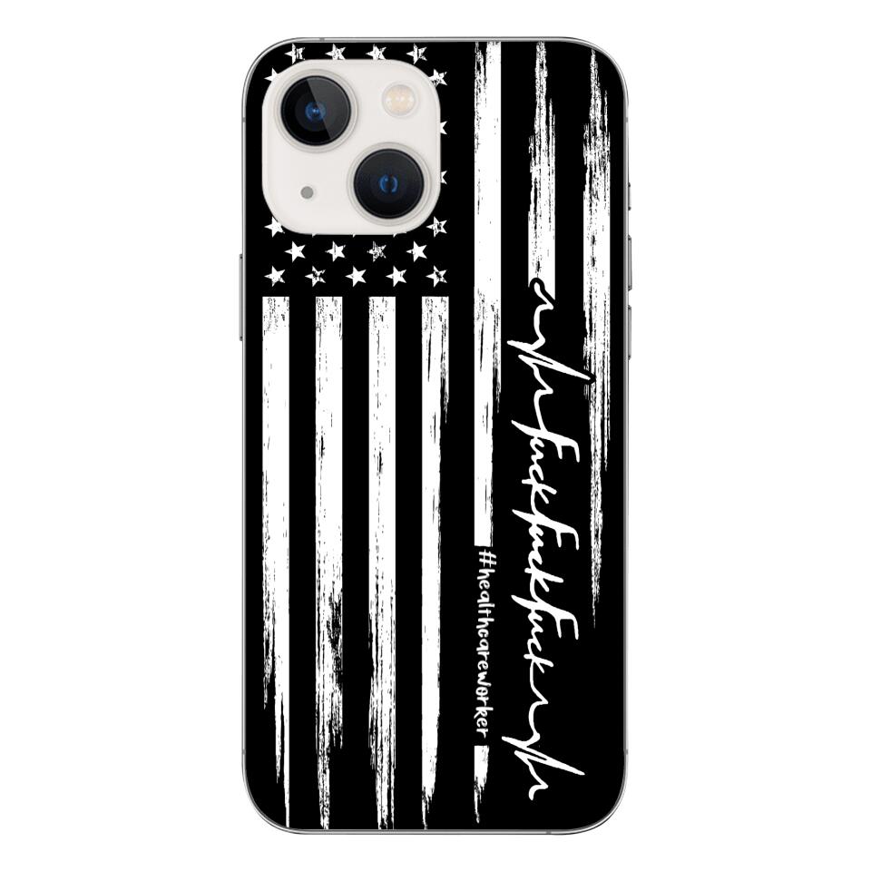 PERSONALIZED NURSE WITH HASHTAG PHONCASE QTVQ0104