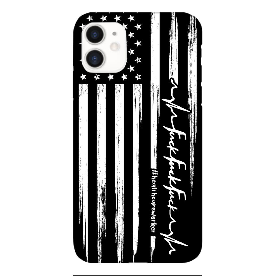 PERSONALIZED NURSE WITH HASHTAG PHONCASE QTVQ0104
