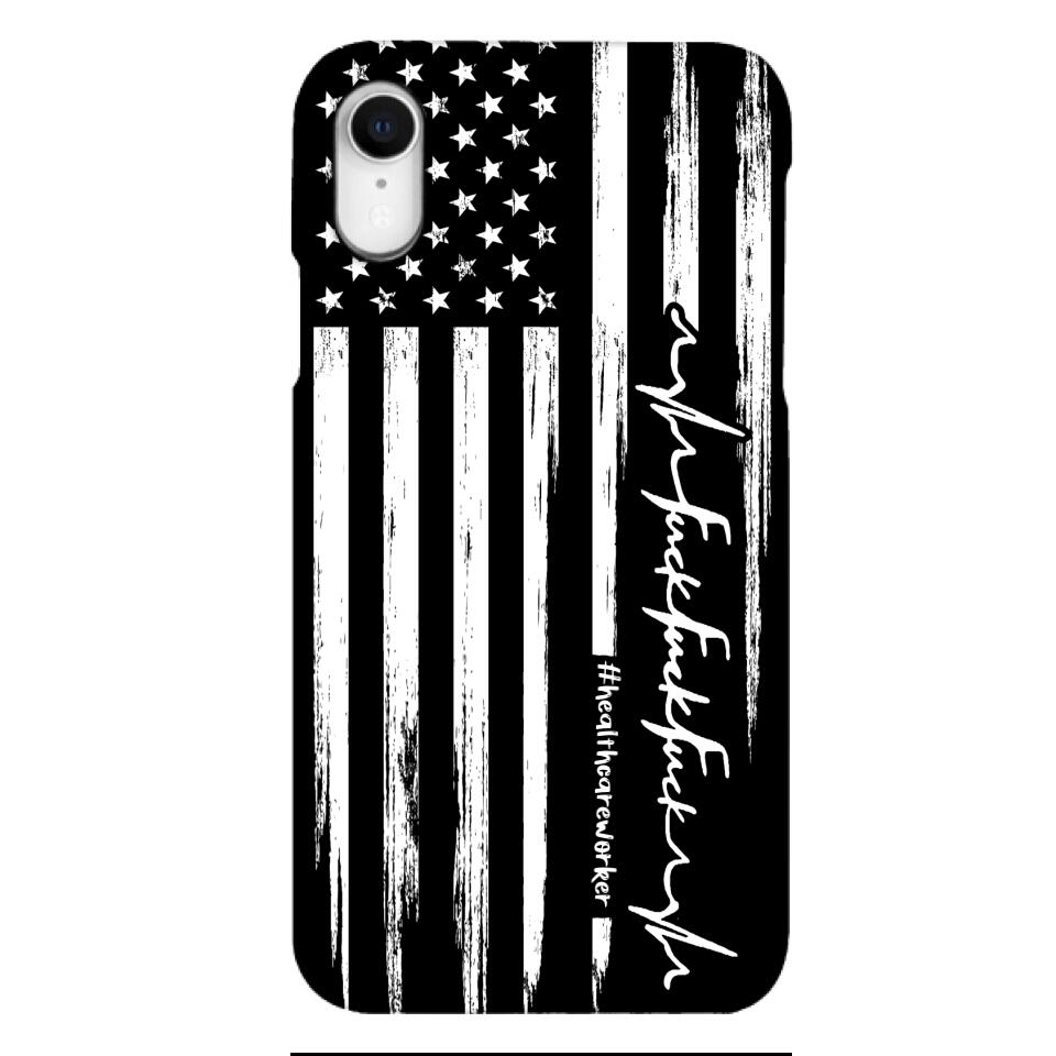 PERSONALIZED NURSE WITH HASHTAG PHONCASE QTVQ0104