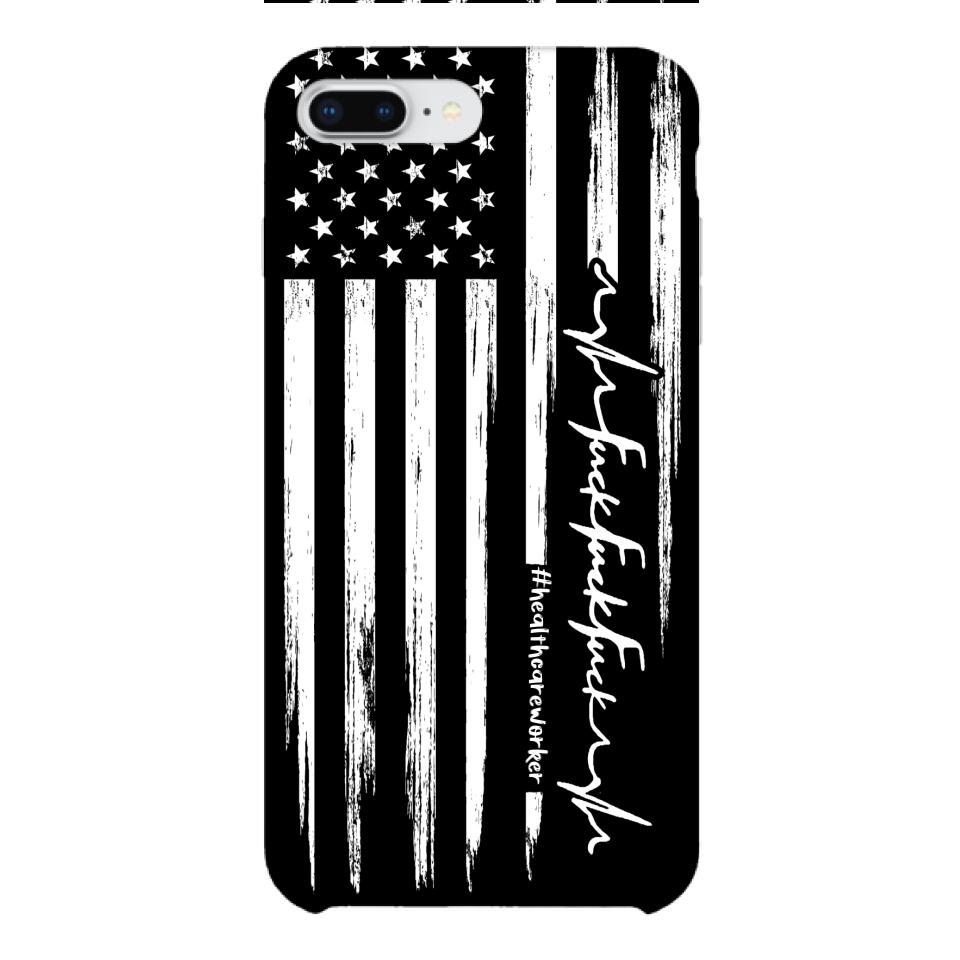 PERSONALIZED NURSE WITH HASHTAG PHONCASE QTVQ0104