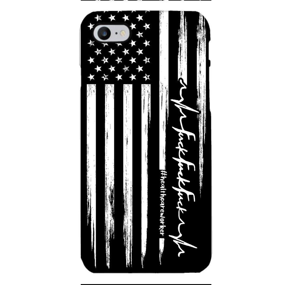 PERSONALIZED NURSE WITH HASHTAG PHONCASE QTVQ0104