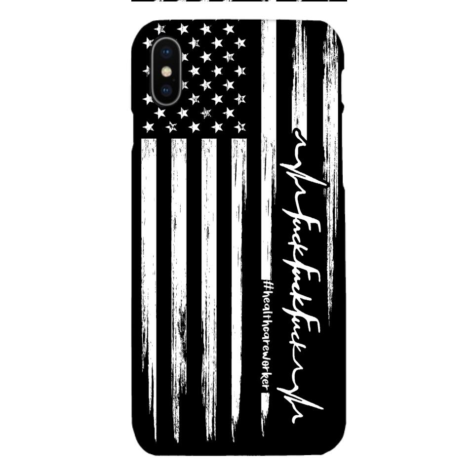 PERSONALIZED NURSE WITH HASHTAG PHONCASE QTVQ0104