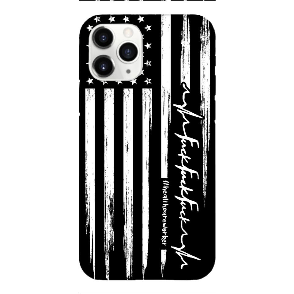 PERSONALIZED NURSE WITH HASHTAG PHONCASE QTVQ0104