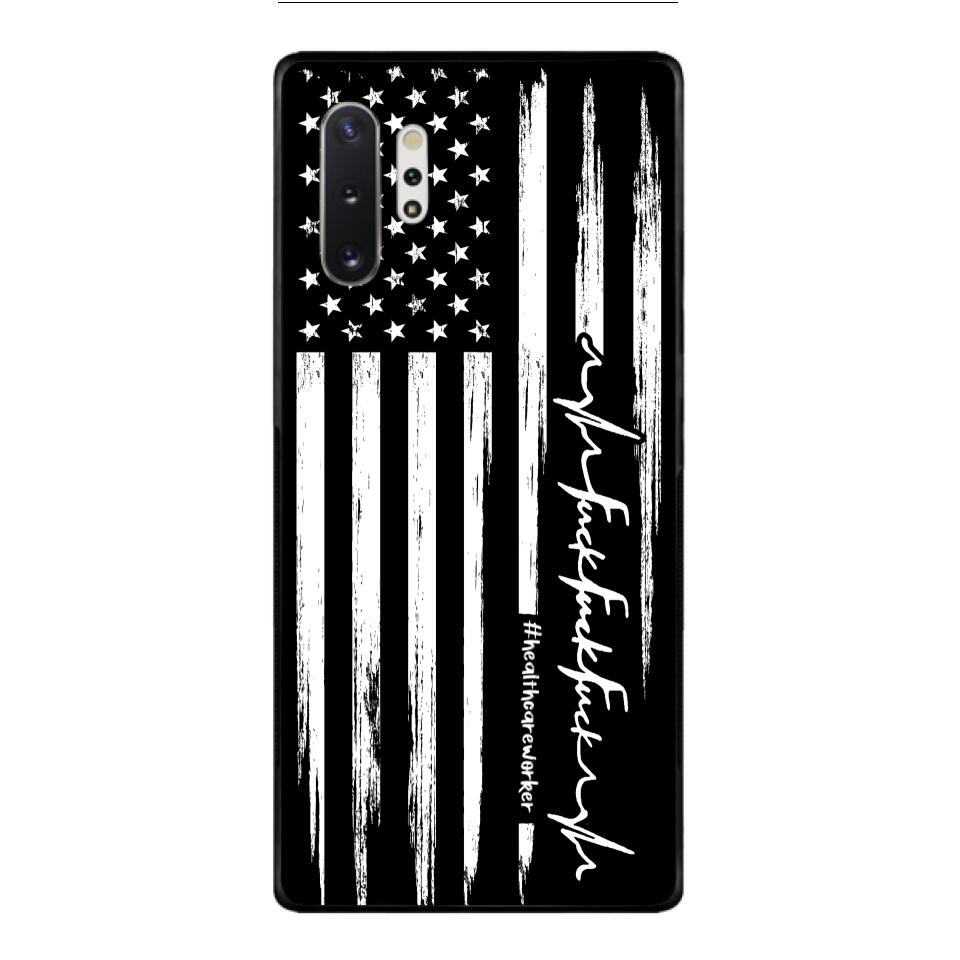 PERSONALIZED NURSE WITH HASHTAG PHONCASE QTVQ0104