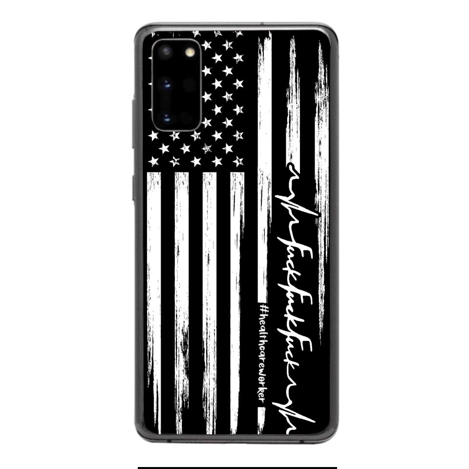 PERSONALIZED NURSE WITH HASHTAG PHONCASE QTVQ0104