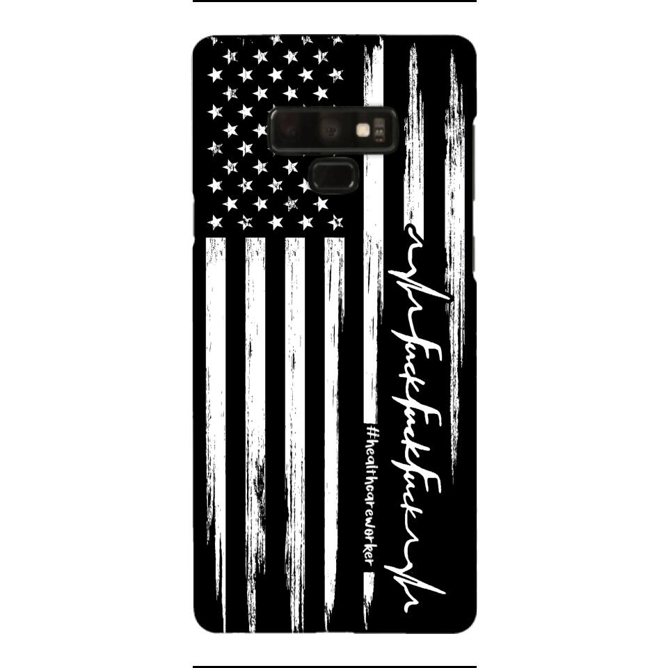 PERSONALIZED NURSE WITH HASHTAG PHONCASE QTVQ0104