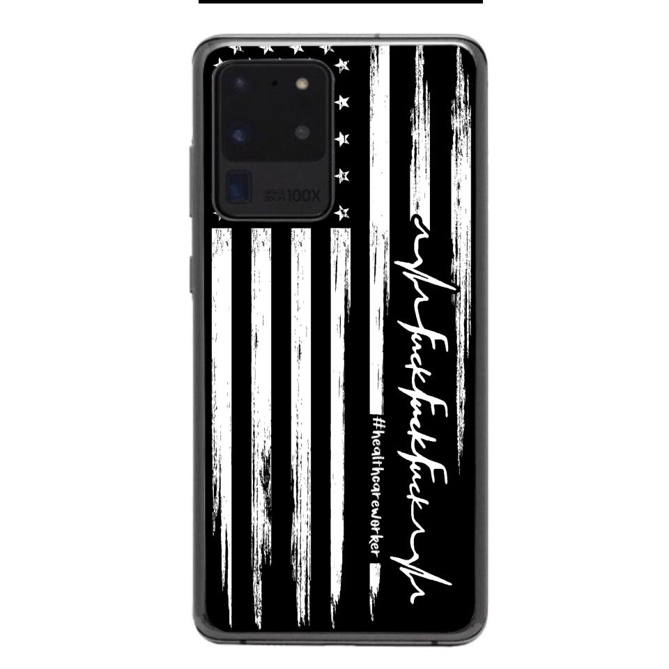 PERSONALIZED NURSE WITH HASHTAG PHONCASE QTVQ0104