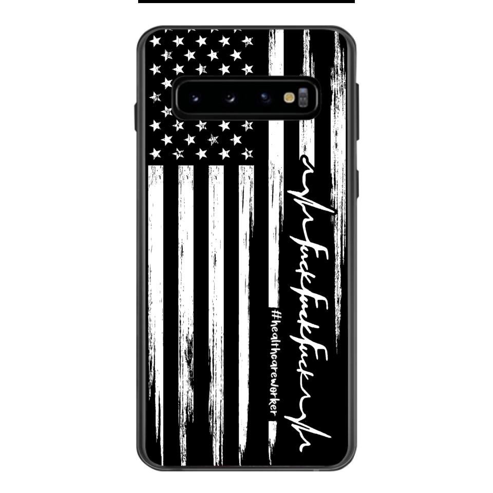 PERSONALIZED NURSE WITH HASHTAG PHONCASE QTVQ0104