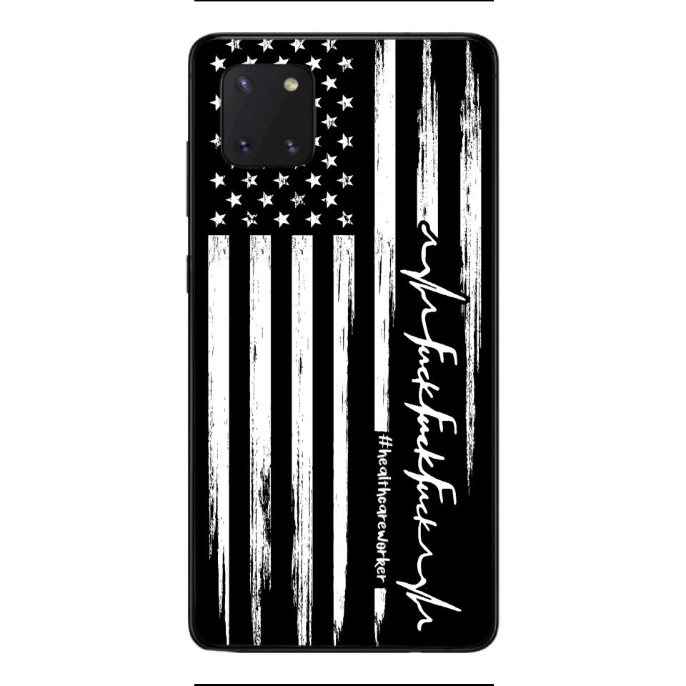 PERSONALIZED NURSE WITH HASHTAG PHONCASE QTVQ0104