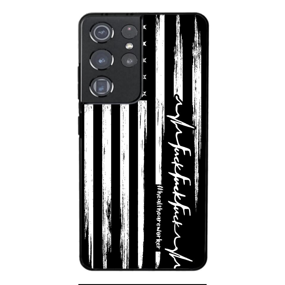 PERSONALIZED NURSE WITH HASHTAG PHONCASE QTVQ0104