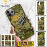 Personalized Austrian Soldier/Veterans Phone Case Printed T3Q 0404