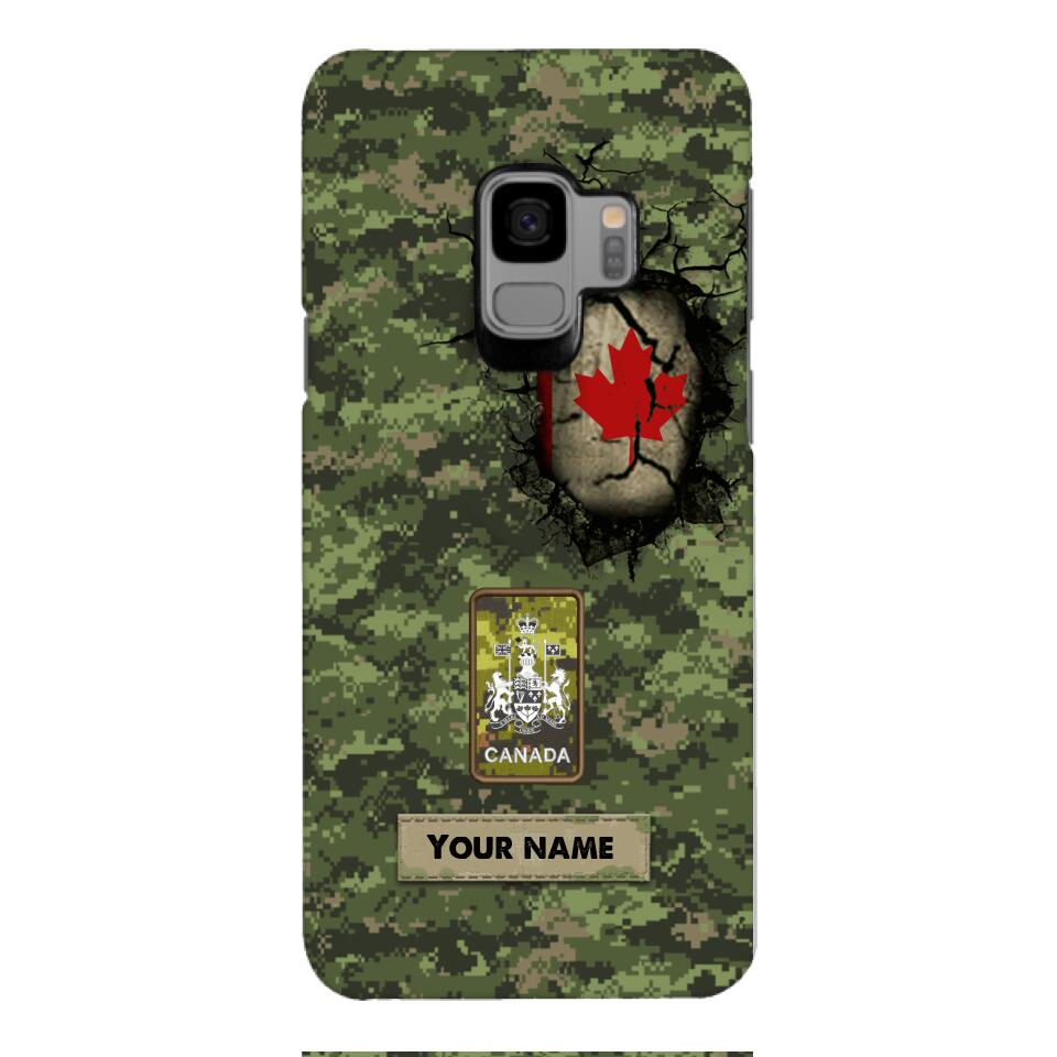 Personalized Canadian Army Camo Phone Case Printed 3C 0404