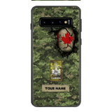 Personalized Canadian Army Camo Phone Case Printed 3C 0404