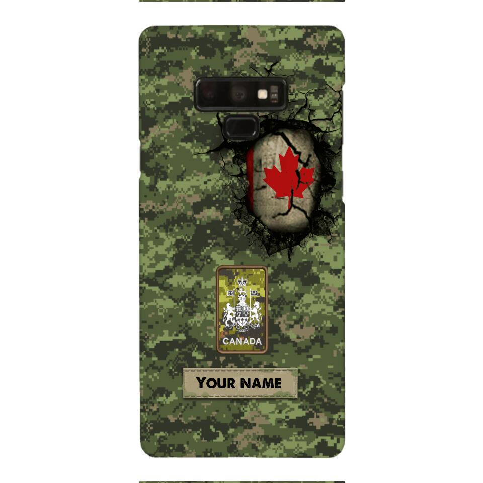 Personalized Canadian Army Camo Phone Case Printed 3C 0404