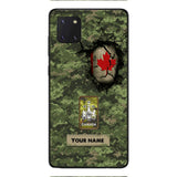 Personalized Canadian Army Camo Phone Case Printed 3C 0404
