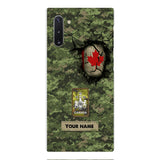 Personalized Canadian Army Camo Phone Case Printed 3C 0404