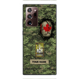 Personalized Canadian Army Camo Phone Case Printed 3C 0404