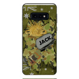 Personalized Austrian Soldier/Veterans Phone Case Printed T3Q 0404