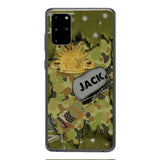 Personalized Austrian Soldier/Veterans Phone Case Printed T3Q 0404