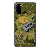 Personalized Austrian Soldier/Veterans Phone Case Printed T3Q 0404