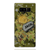 Personalized Austrian Soldier/Veterans Phone Case Printed T3Q 0404