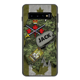 Personalized Canadian Army Camo Phone Case Printed T3Q 0404